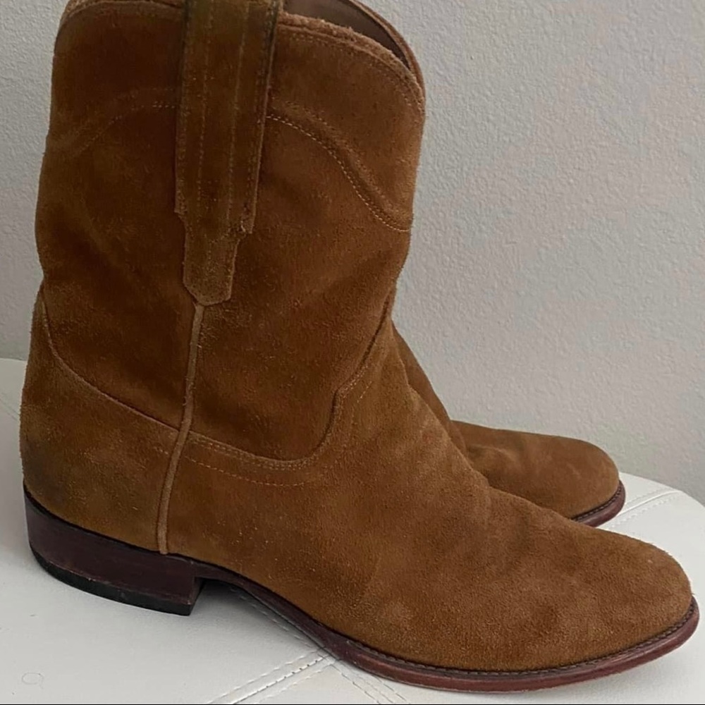 Tecovas Honey Suede Roy 12.5D